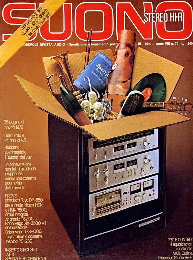 Suono n° 74 rivista numero arretrato alta fedeltà