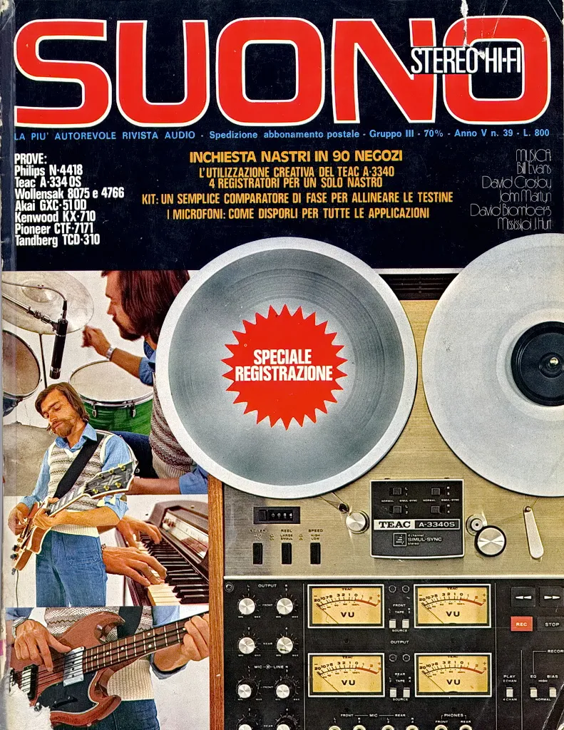 Suono n° 39 rivista numero singolo hi-fi