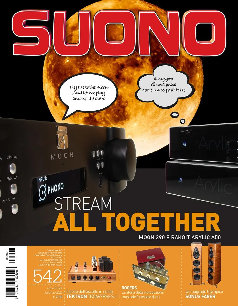 Suono n° 542 rivista numero singolo hi-fi