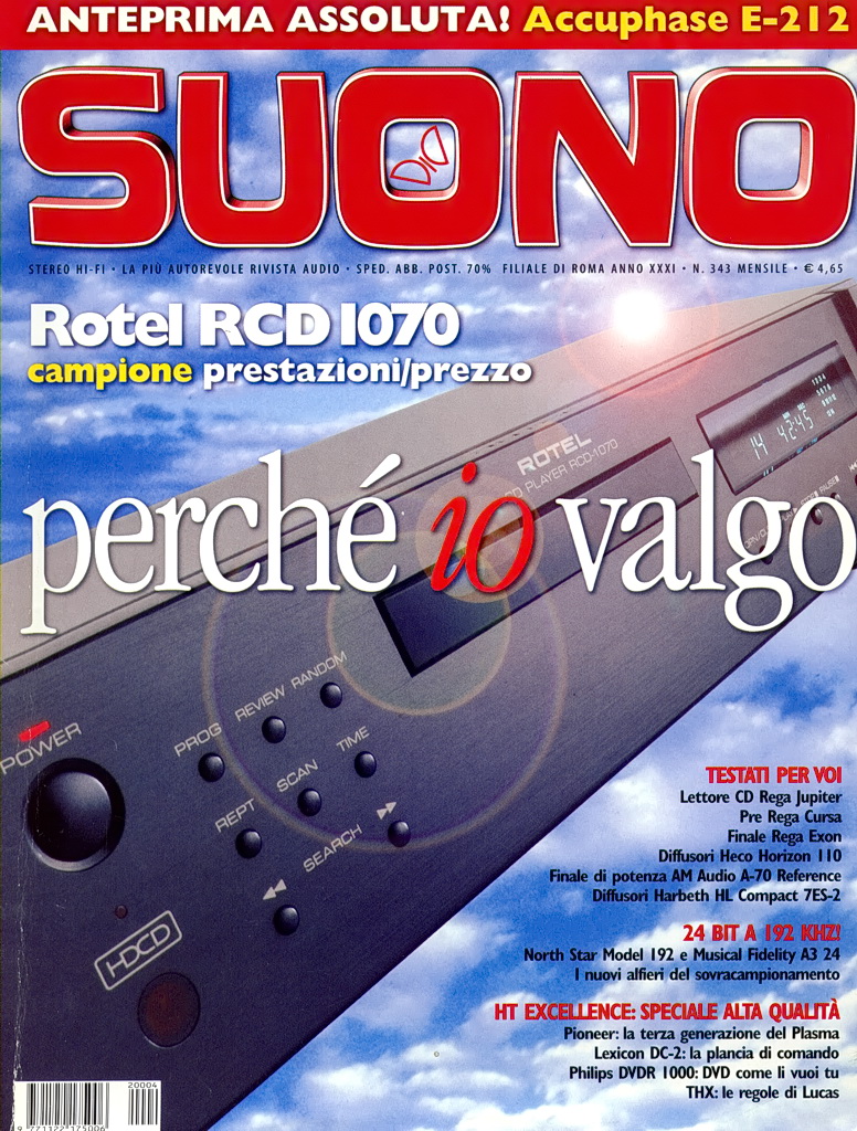 Suono n° 343 rivista numero singolo arretrato