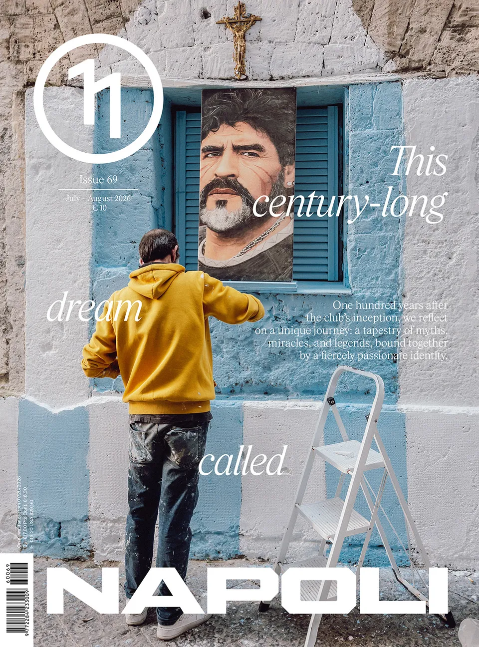 Undici Magazine n°69 rivista numero singolo Napoli 100 anni