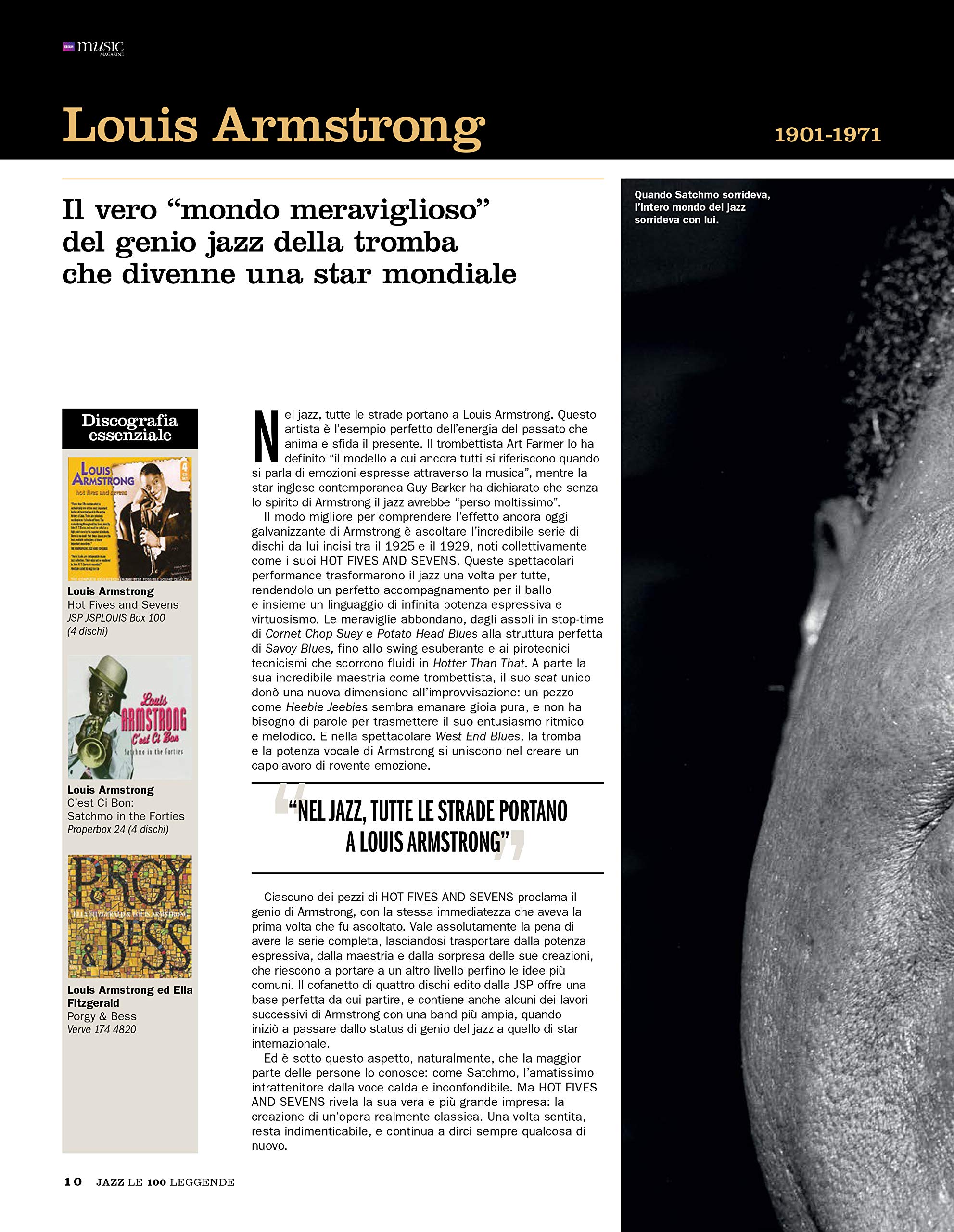 Sprea Speciali Jazz Le 100 leggende rivista numero singolo
