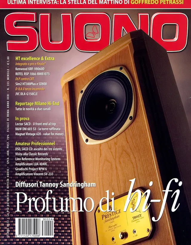 Suono n° 355 edizione digitale rivista hi-fi