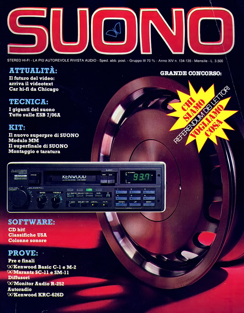 Suono 134/135 rivista numero singolo doppio hi-fi