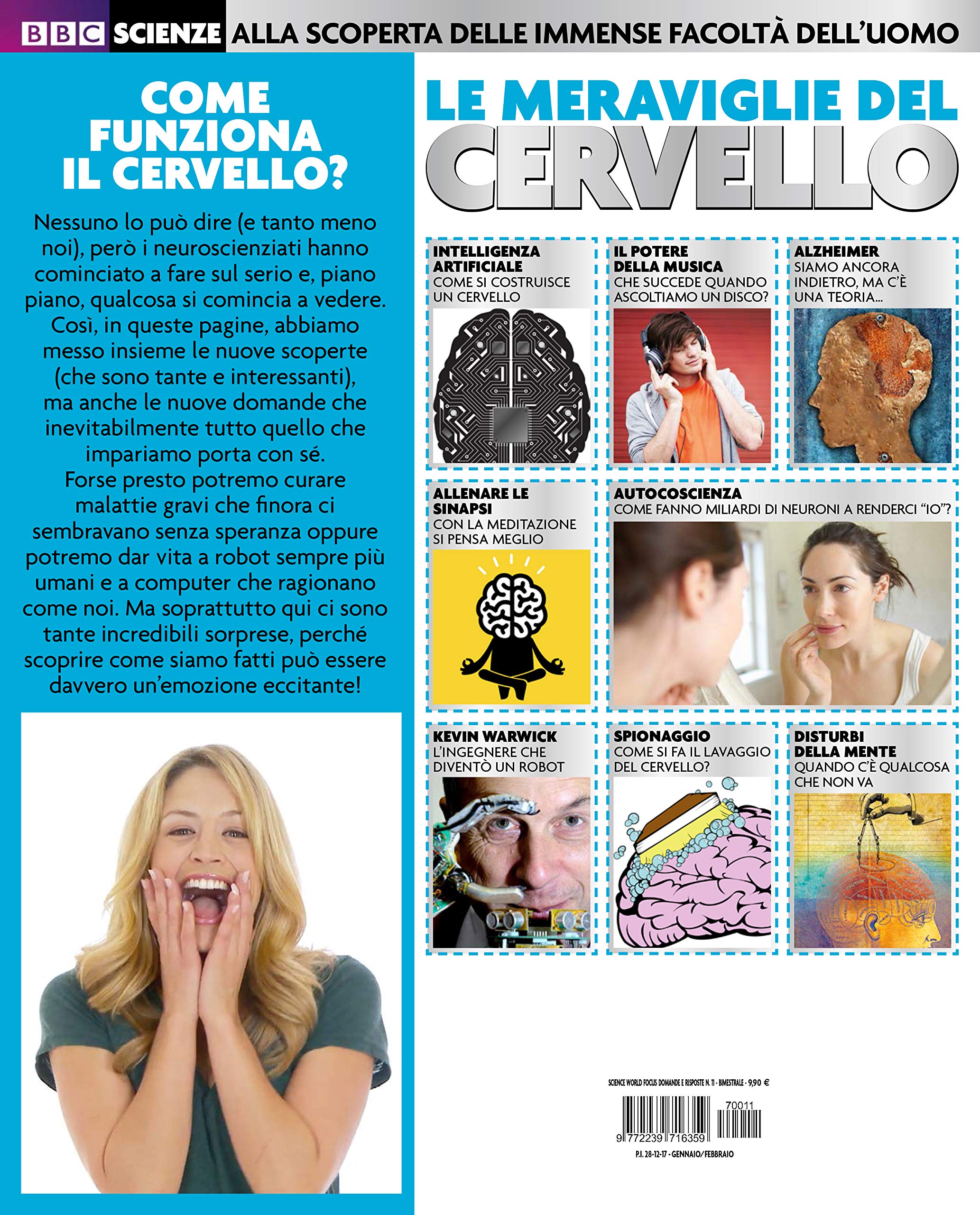 Sprea Le meraviglie del Cervello rivista numero singolo