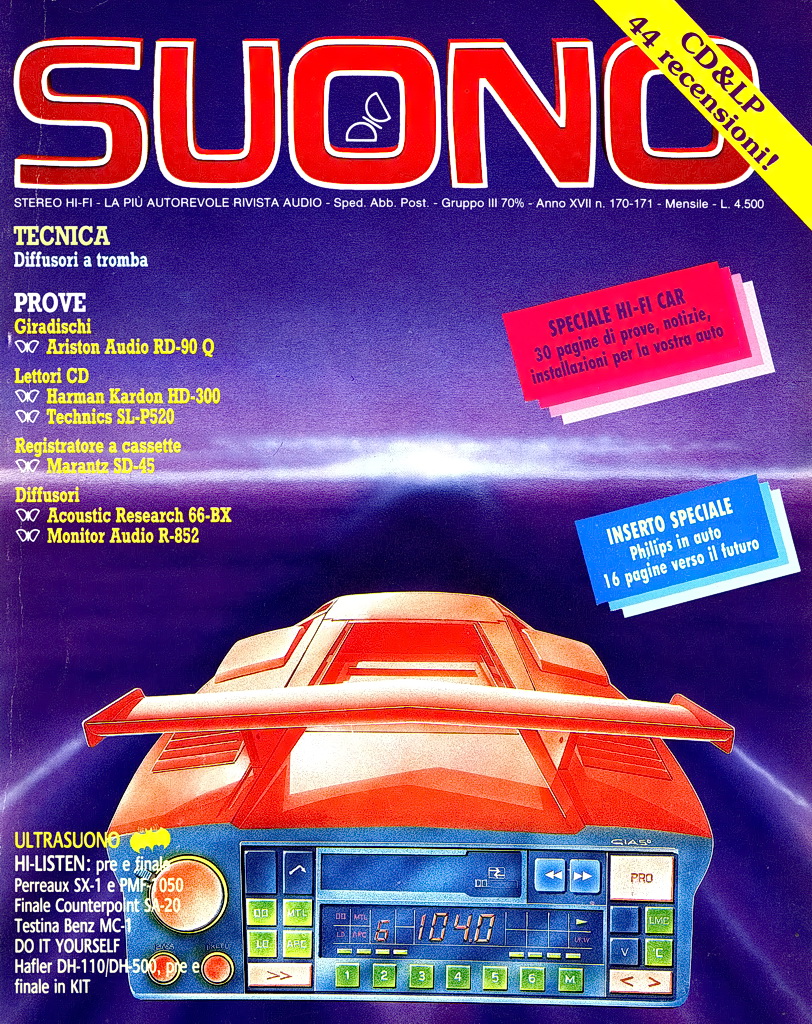 Suono n° 170/171 rivista numero doppio giradischi