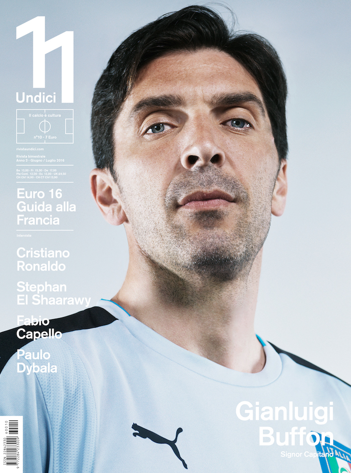Undici n°10 rivista calcio numero singolo Europei 2016 Buffon