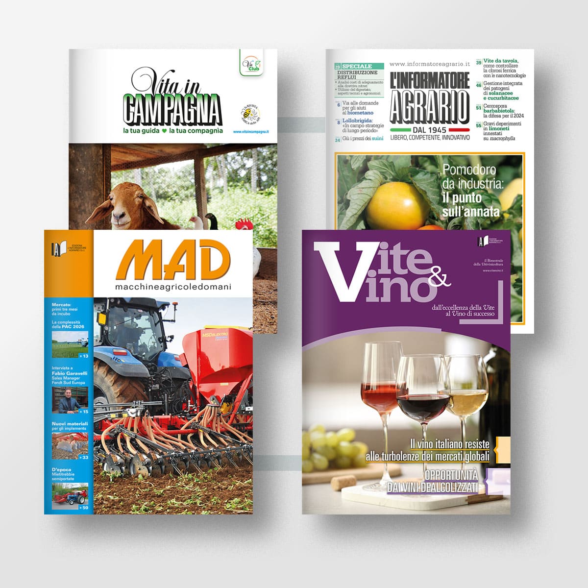 Mad Abbonamenti Pacchetto Cantina Famigliare Pro riviste vino