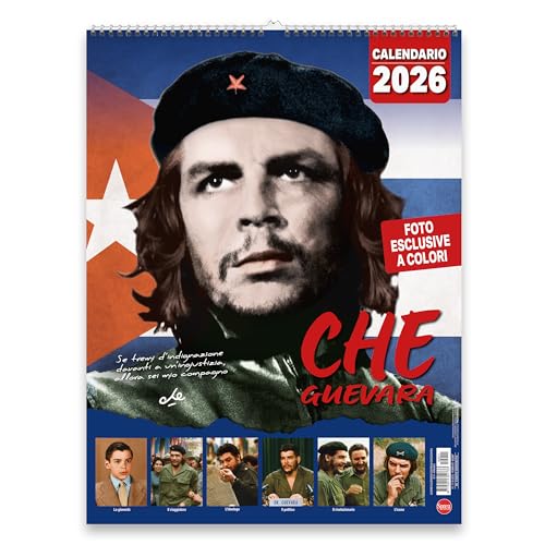 Sprea Che Guevara 2026 calendario da parete con foto a colori