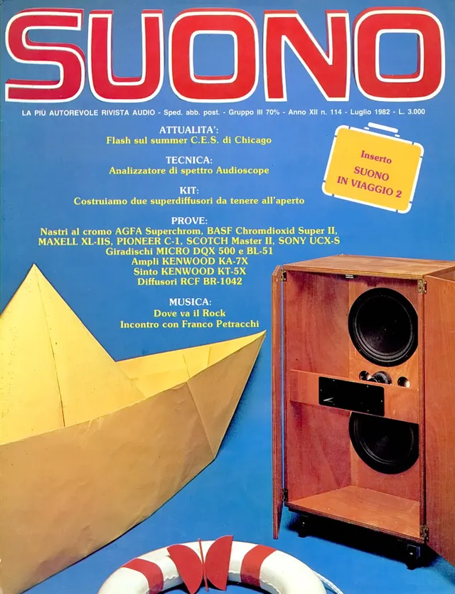 Suono n° 114 rivista numero singolo giradischi e ampli
