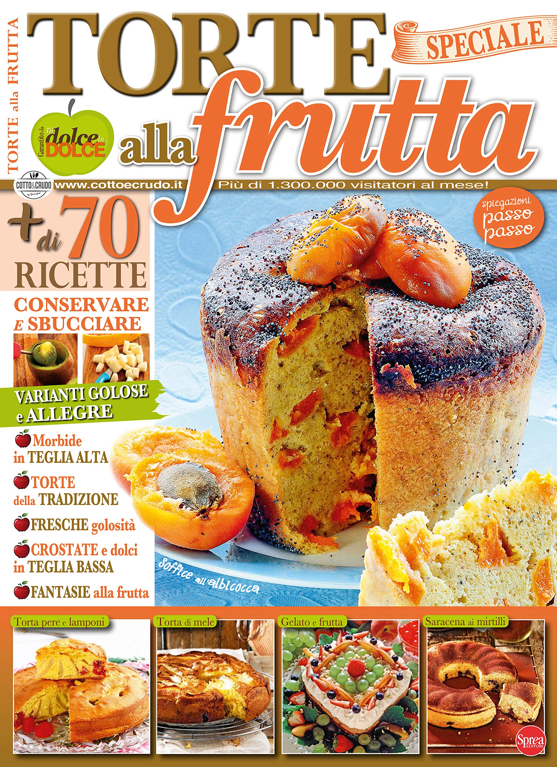 Sprea Torte alla frutta rivista numero singolo cucina