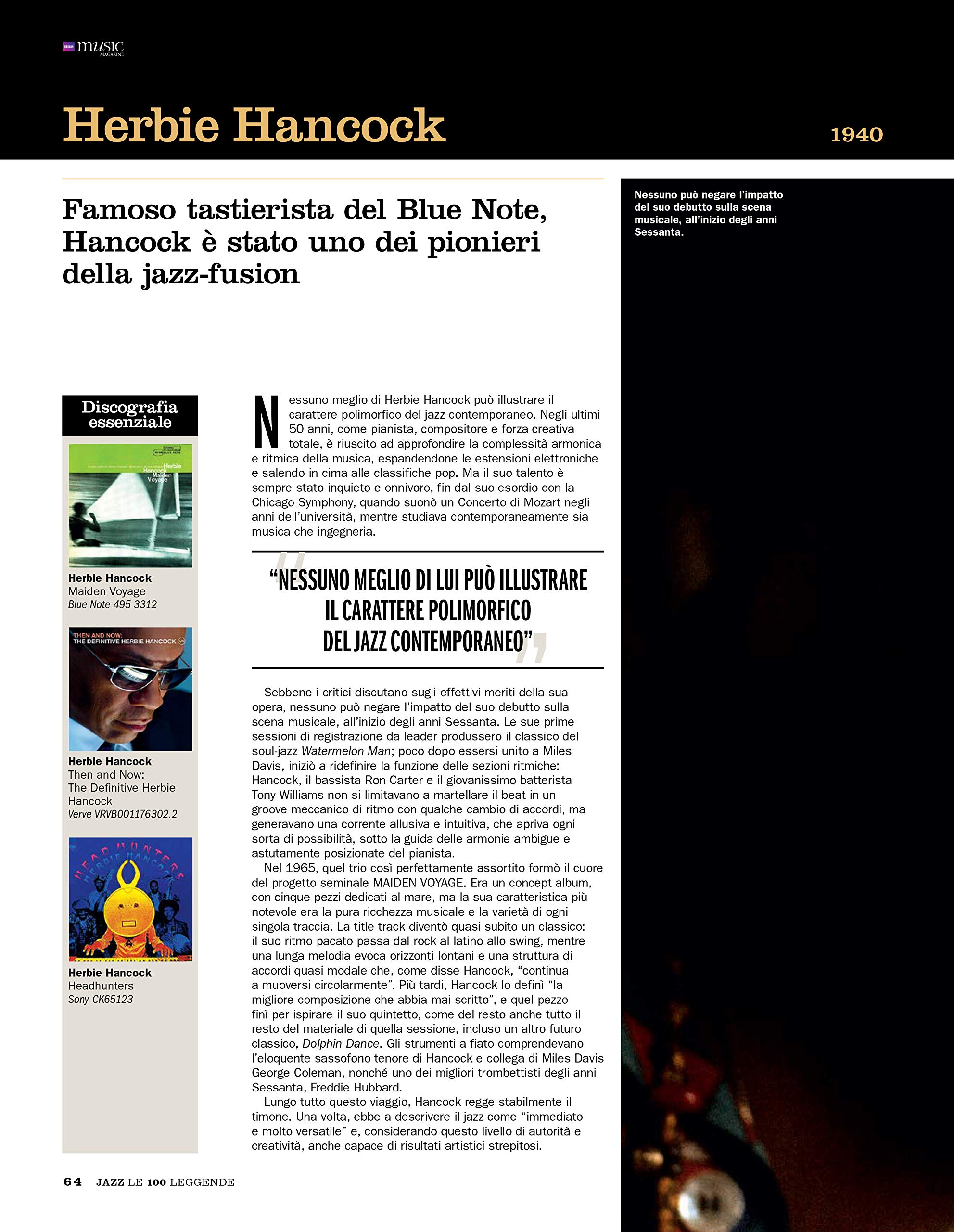 Sprea Speciali Jazz Le 100 leggende rivista numero singolo