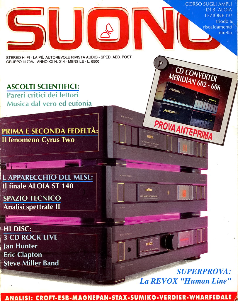 Suono n° 214 rivista numero singolo hi-fi