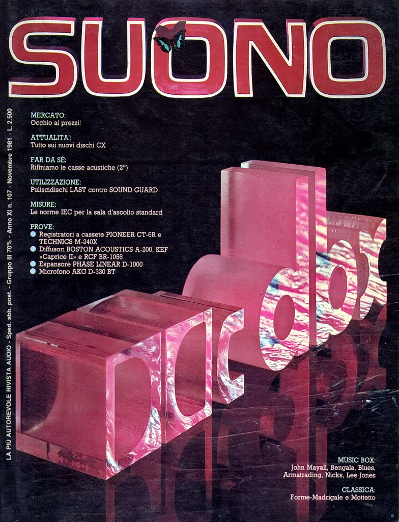 Suono n° 107 rivista numero singolo hi-fi