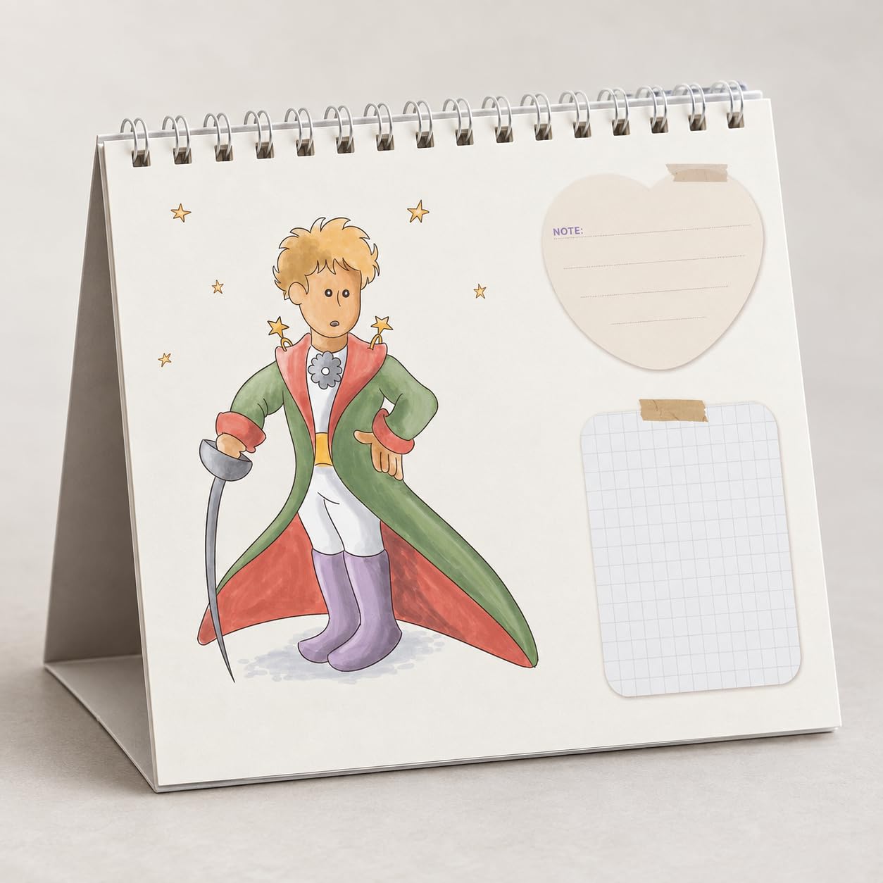 Sprea Piccolo Principe 2027 calendario da tavolo citazioni