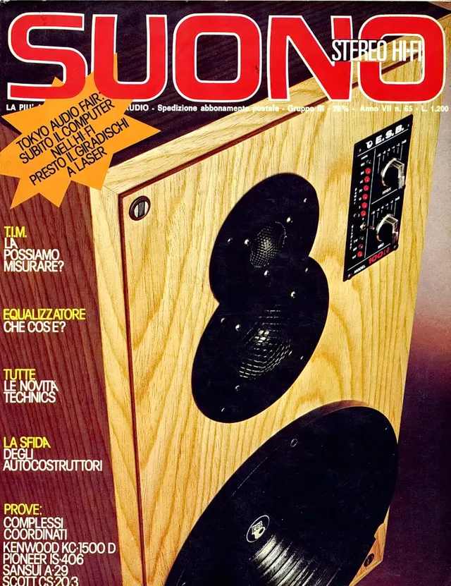 Suono n° 65 rivista numero singolo hi-fi vintage