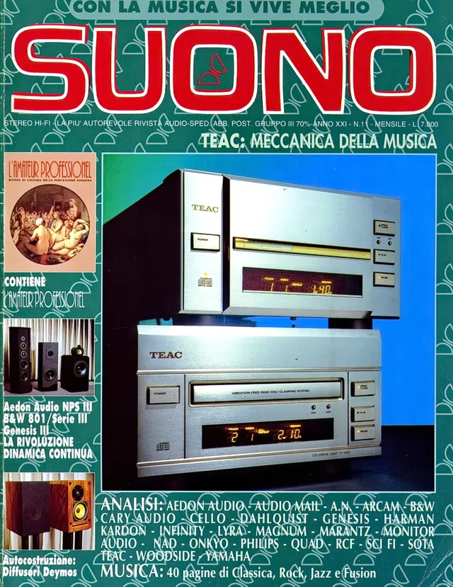 Suono n° 234 rivista numero arretrato CD player