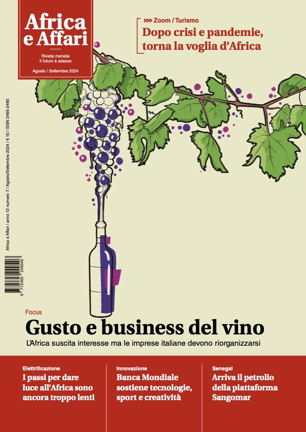Africa Affari ago/set 2024 rivista digitale gusto e business vino