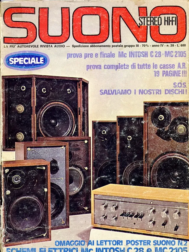 Suono n° 28 rivista numero singolo arretrato hi-fi