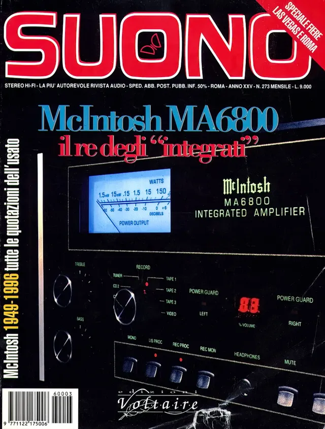 Suono n. 273 rivista numero singolo prove Tannoy CES 1996