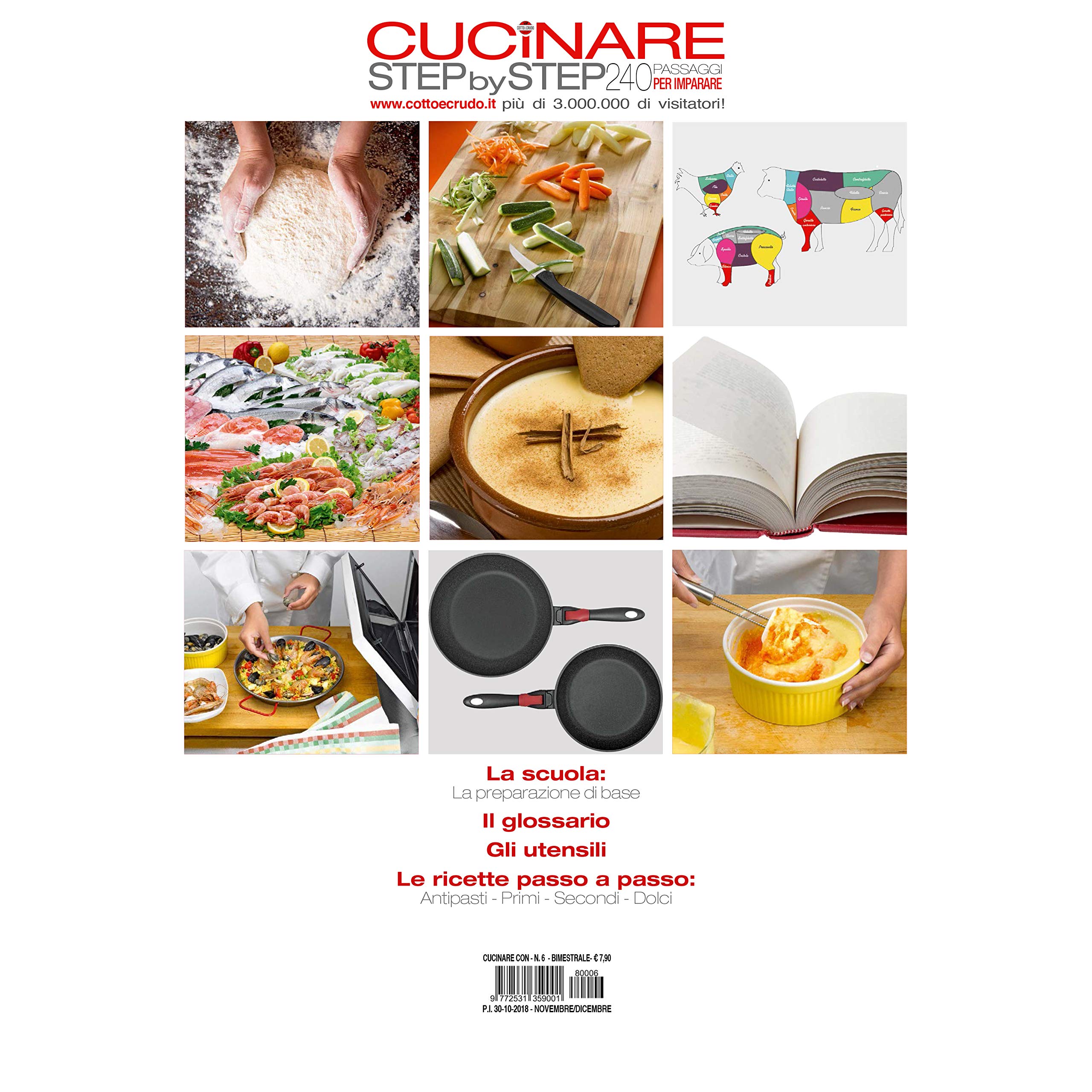Sprea Cucinare Step by Step rivista numero singolo ricette
