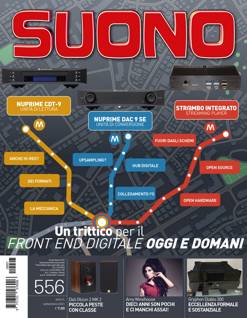 Suono n° 556 rivista numero singolo musica hi-fi