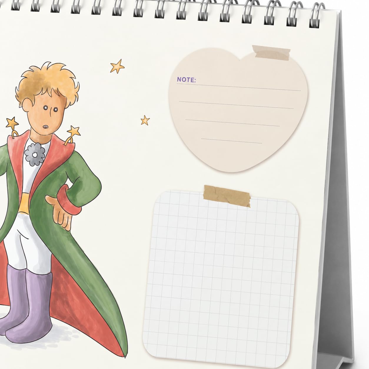 Sprea Piccolo Principe 2027 calendario da tavolo citazioni