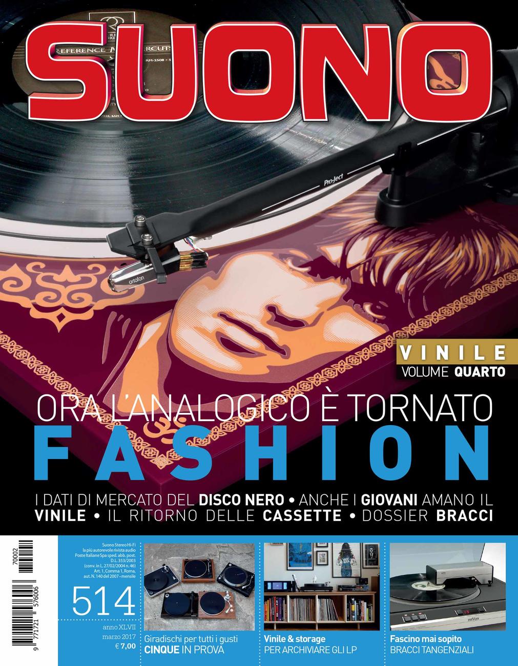 Suono n° 514 rivista digitale numero singolo vinile