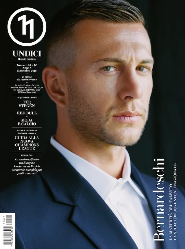 Undici Magazine n°23 rivista numero singolo Bernardeschi