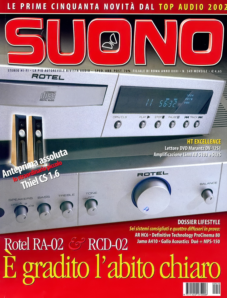 Suono n° 349 rivista numero singolo hi-fi