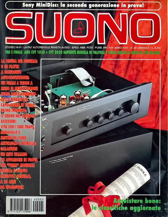 Suono n° 251 rivista numero singolo MiniDisc CD