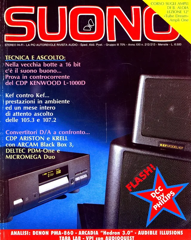 Suono n° 212 rivista numero singolo prove hifi