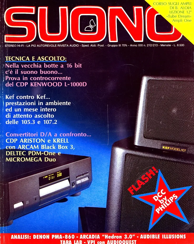 Suono n° 212 rivista numero singolo prove hifi