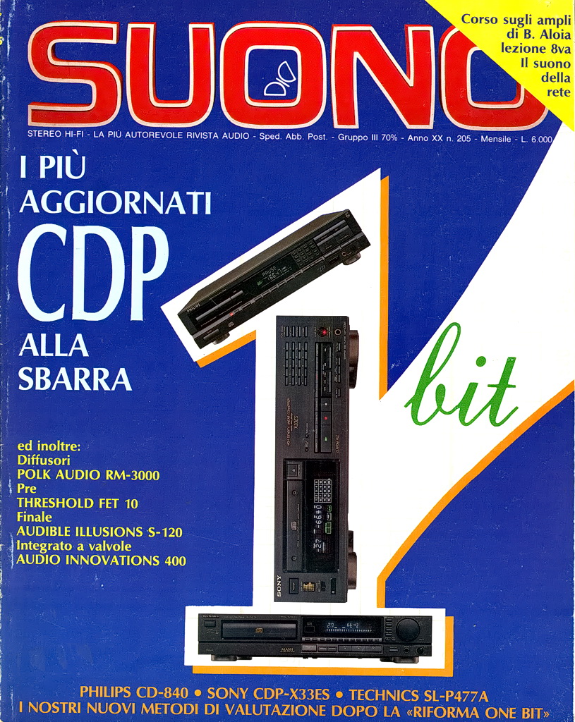 Suono n° 205 rivista numero singolo hi-fi