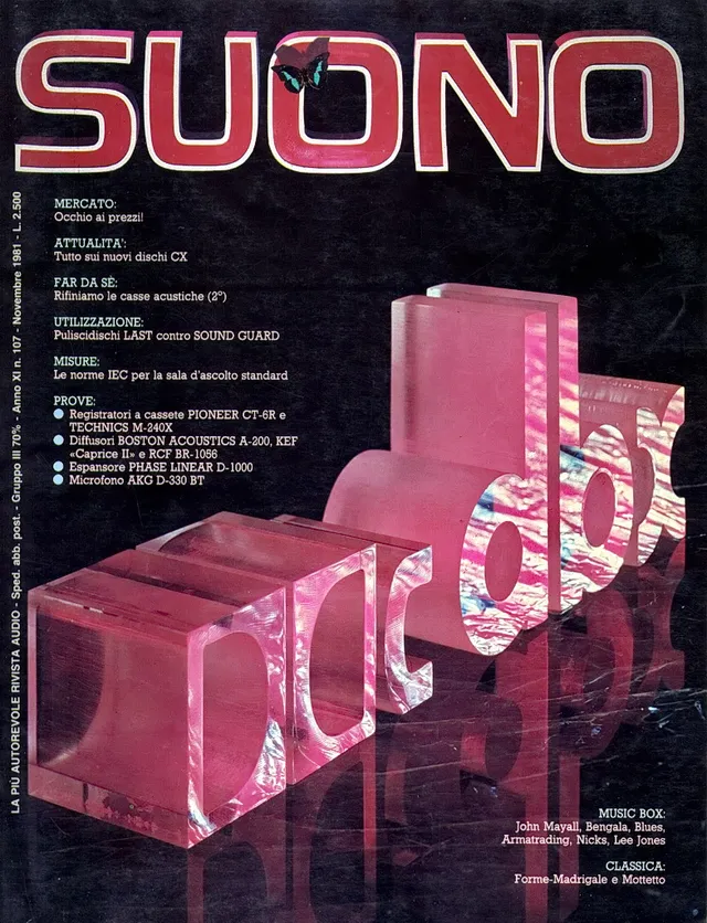 Suono n° 107 rivista numero singolo hi-fi