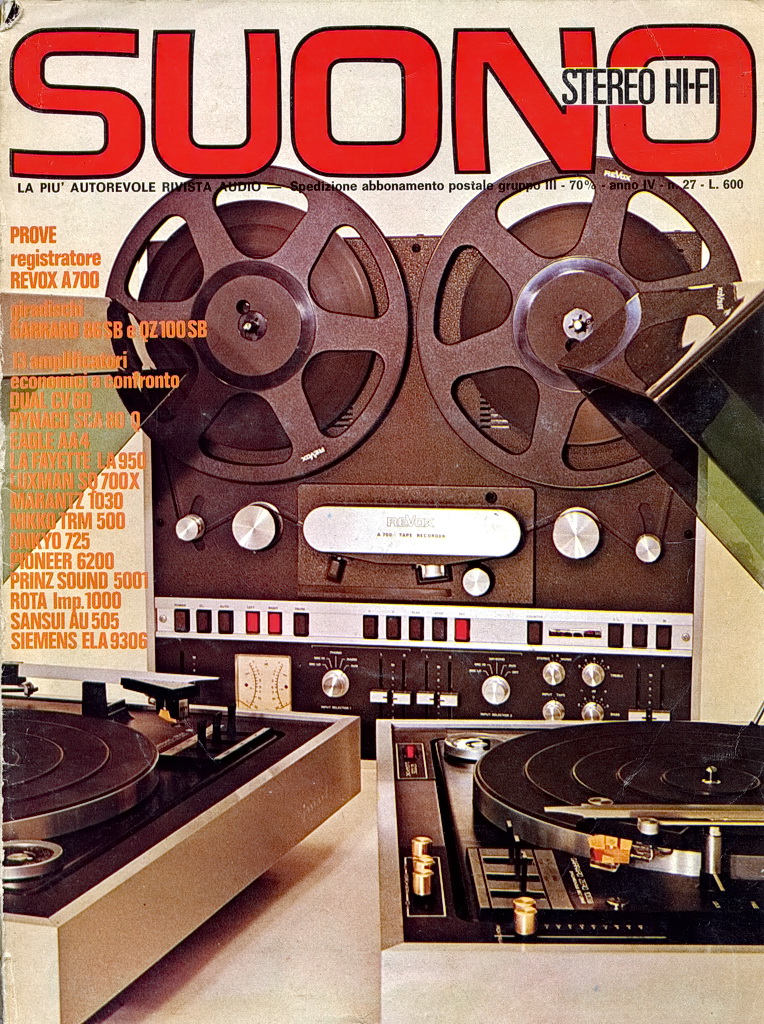 Suono n° 27 rivista numero singolo amplificatori