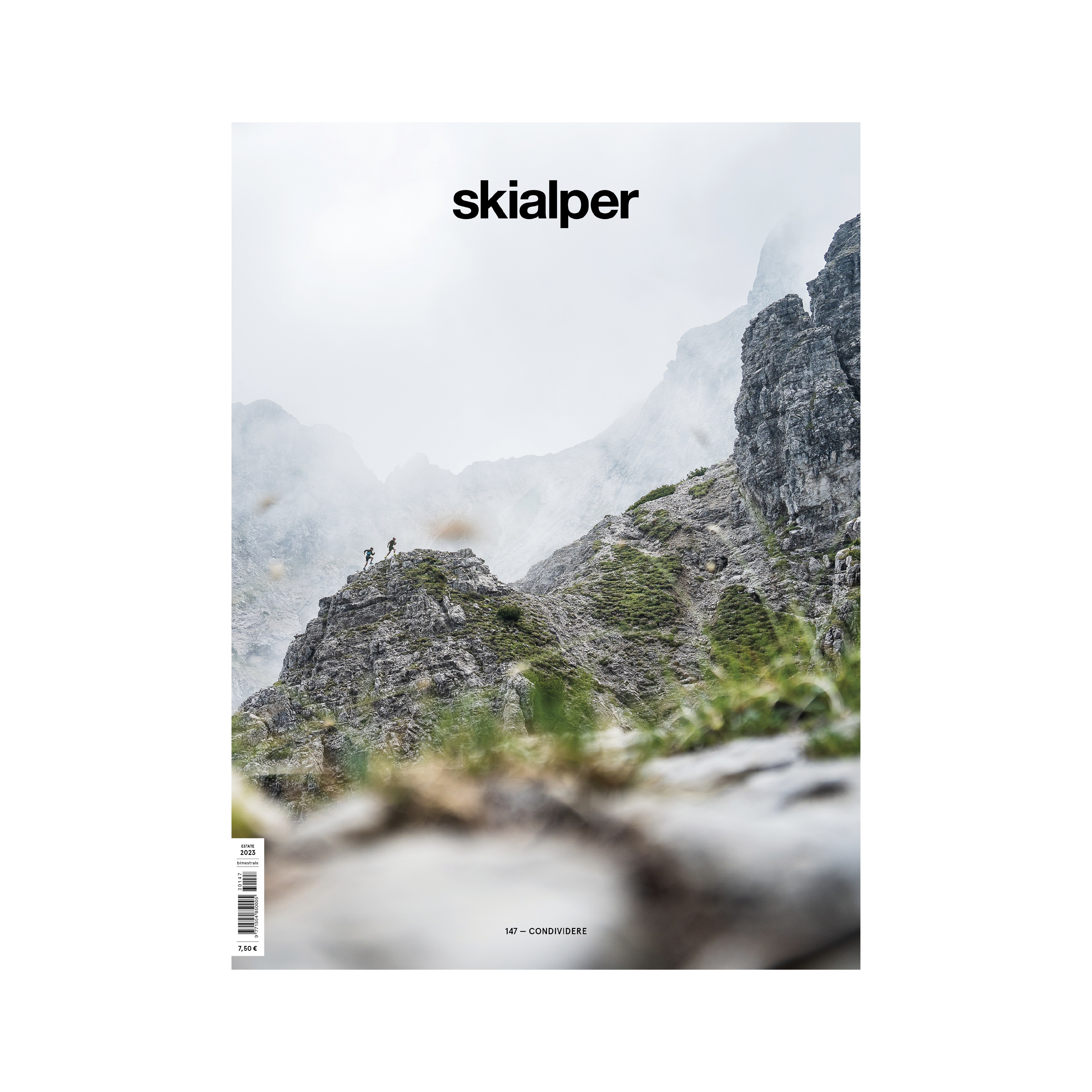 Skialper 147 rivista numero singolo Monte Rosa