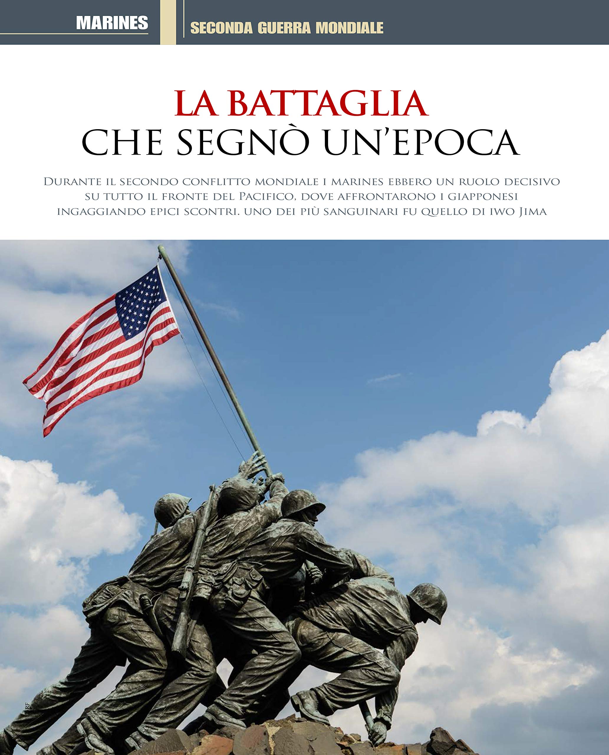 Sprea Speciali I Marines Semper Fidelis rivista militare