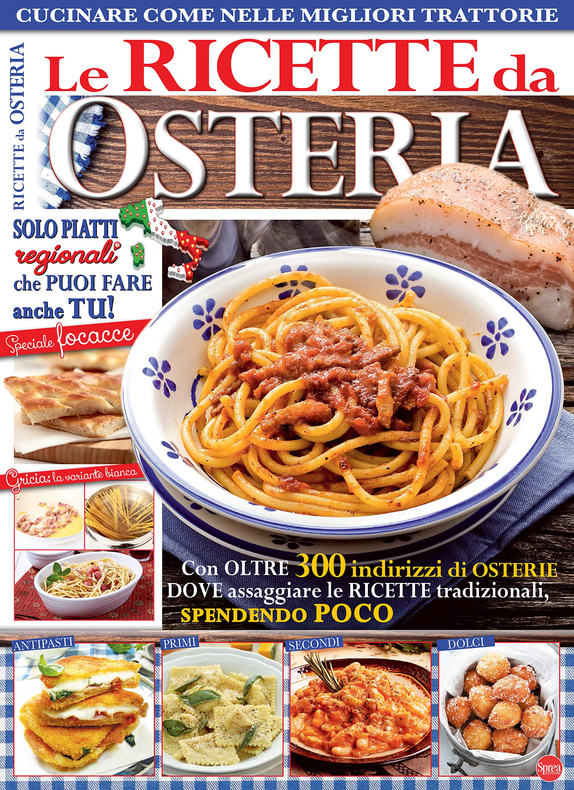 Sprea Ricette da Osteria 2 rivista numero singolo cucina