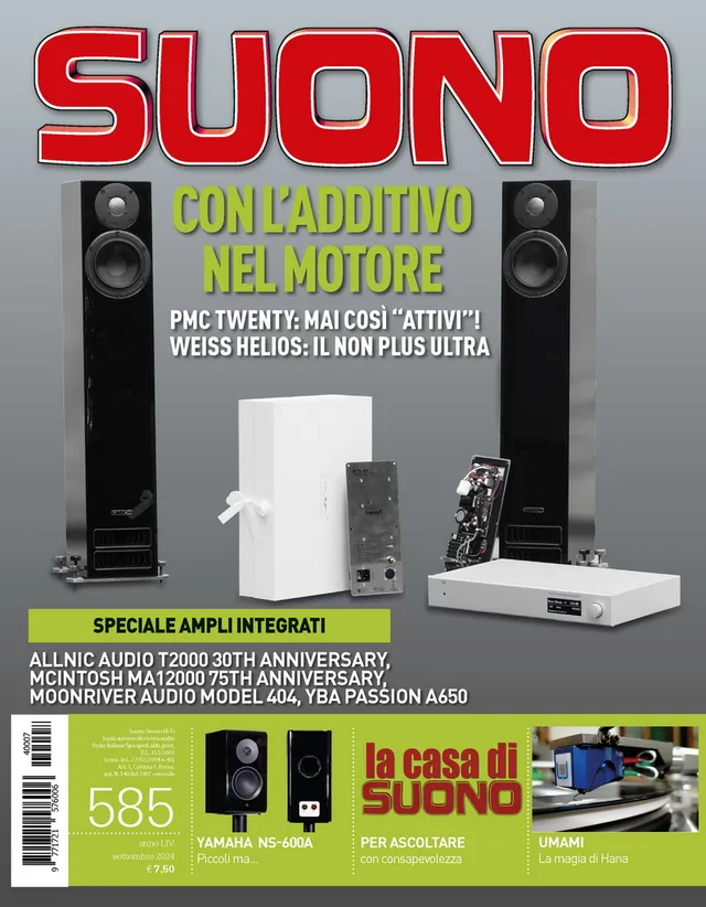 Suono 585 rivista numero singolo hi-fi audio