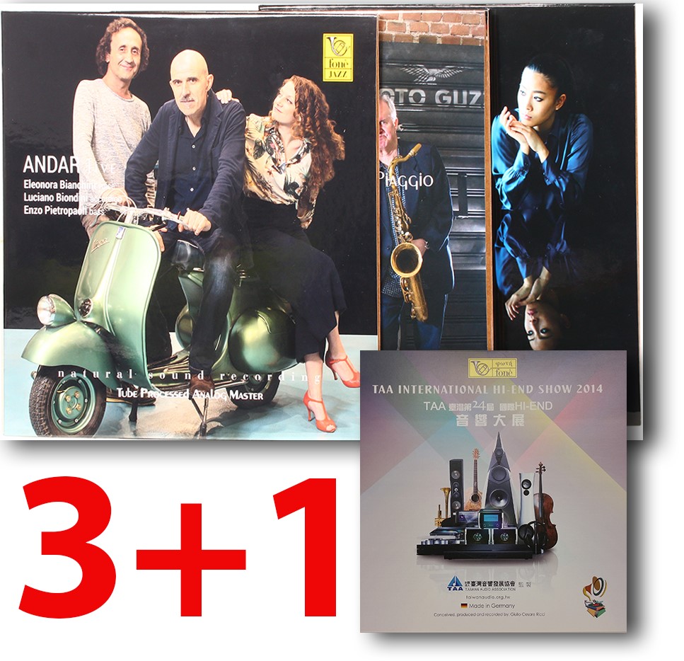 Fonè Bundle 3+1 vinili classica 180gr