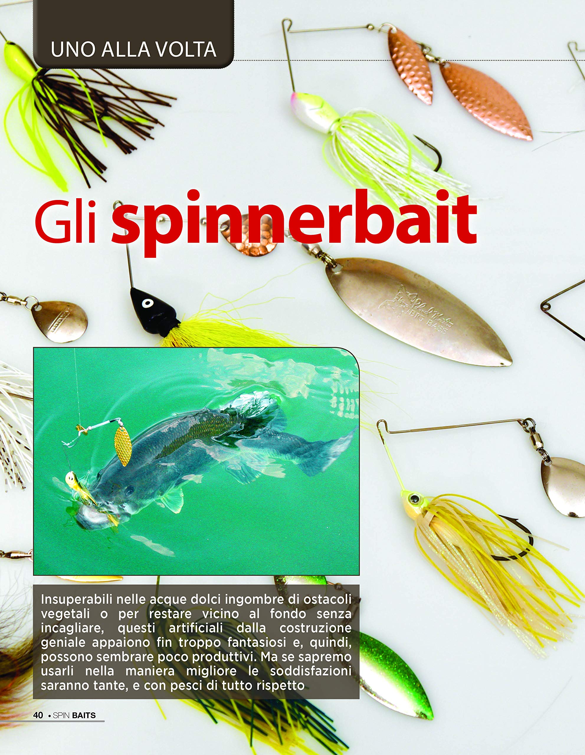 Sprea Speciali SpinBaits rivista numero singolo pesca