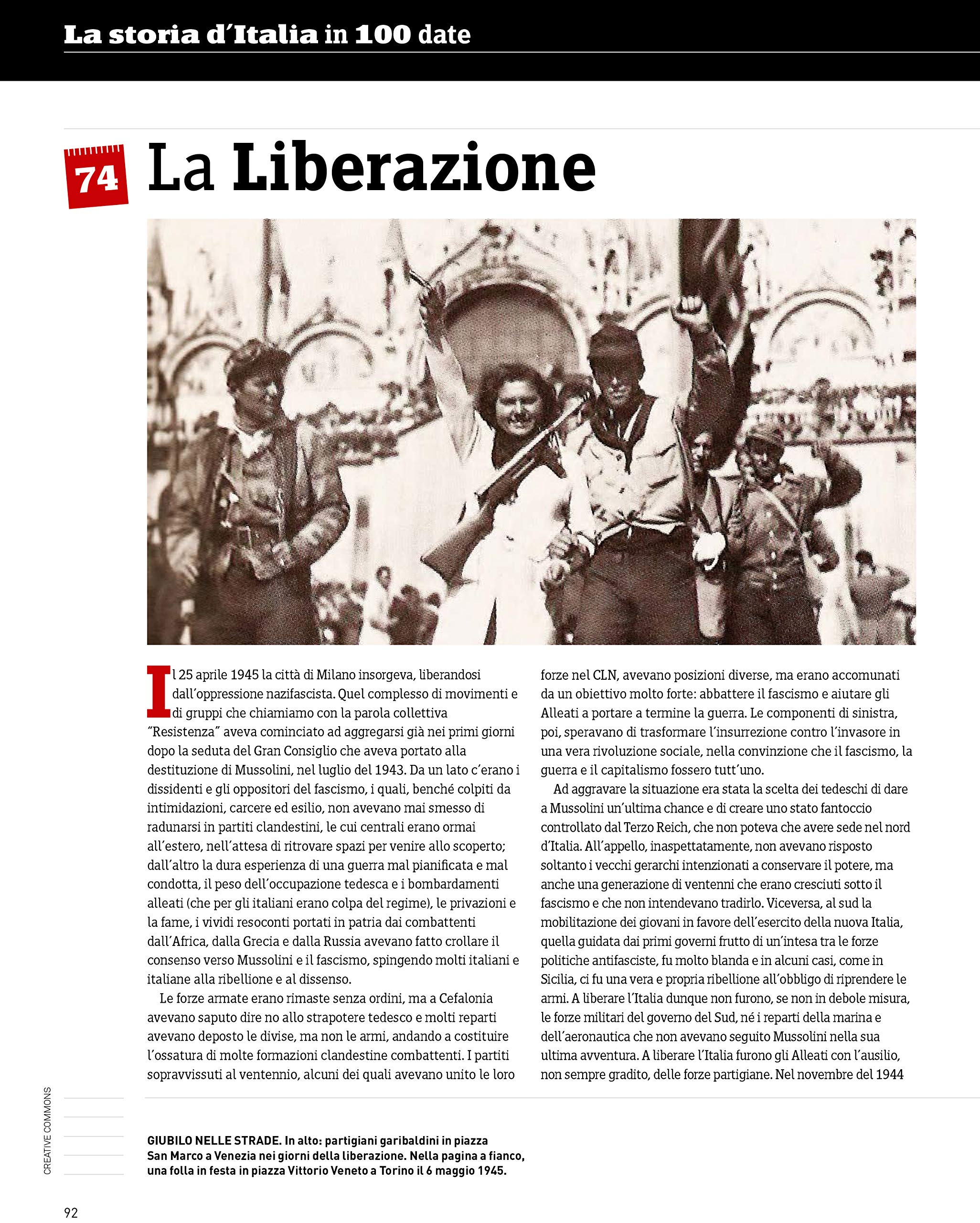 Sprea Speciali Gloriosa Storia d'Italia rivista numero singolo