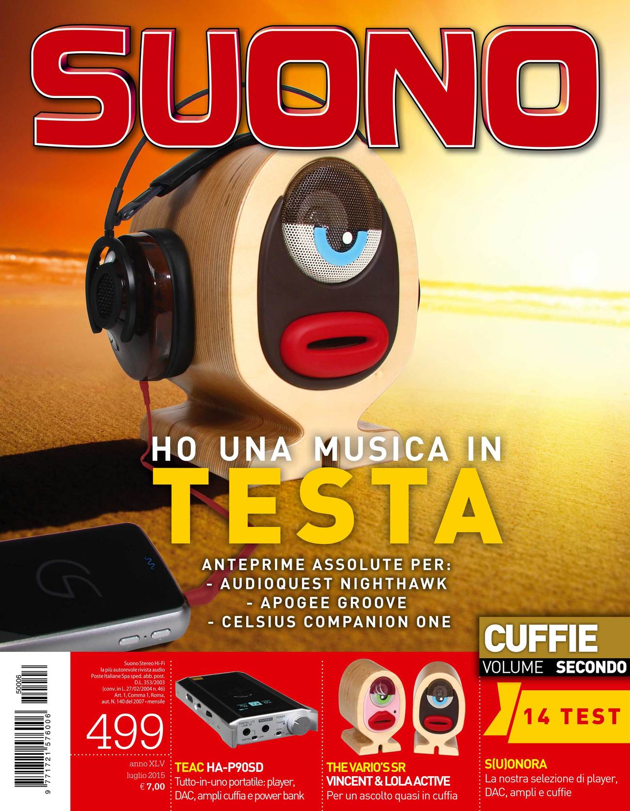 Suono n. 499 rivista numero singolo speciale viaggio