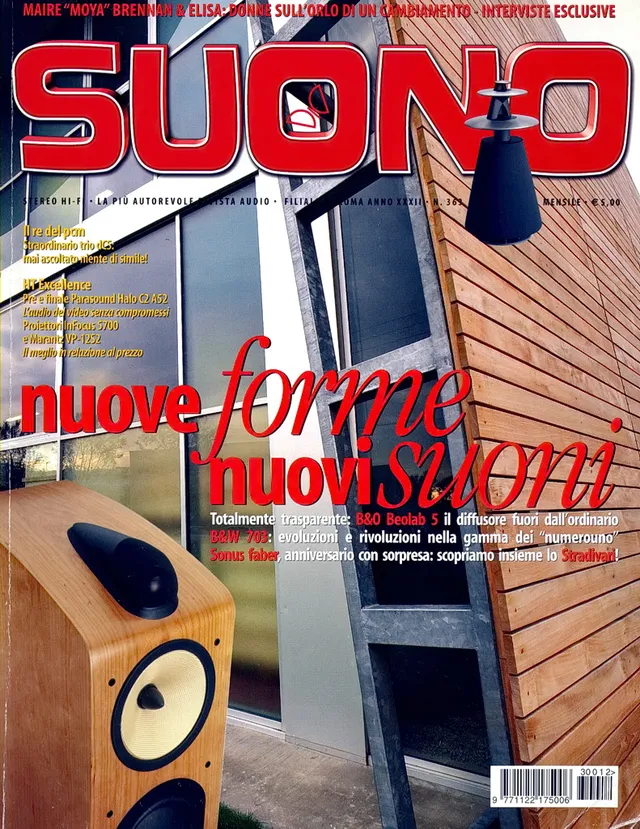 Suono n° 363 rivista digitale hi-fi Sonus faber