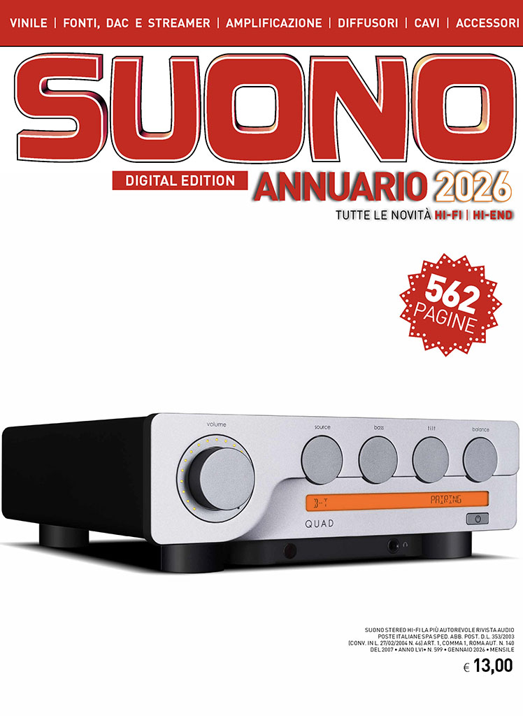Suono Annuario Suono Digital n°599 rivista digitale hi-fi