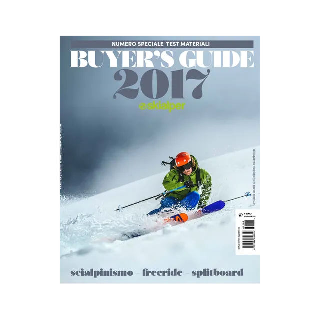 Skialper Buyer's Guide 2017 rivista test scialpinismo numero singolo