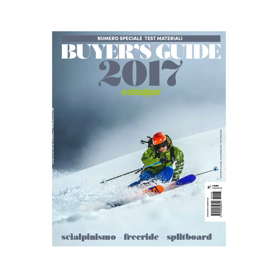 Skialper Buyer's Guide 2017 rivista test scialpinismo numero singolo