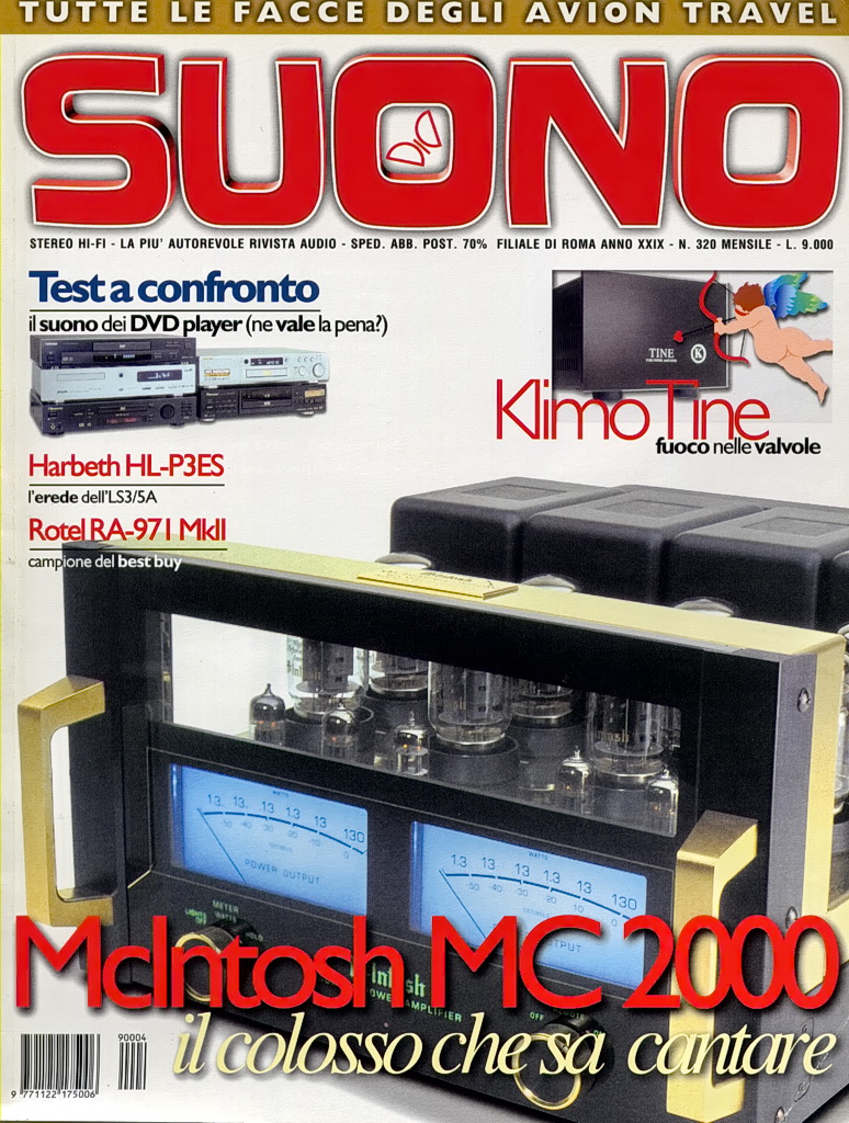 Suono n° 320 rivista numero singolo DVD McIntosh