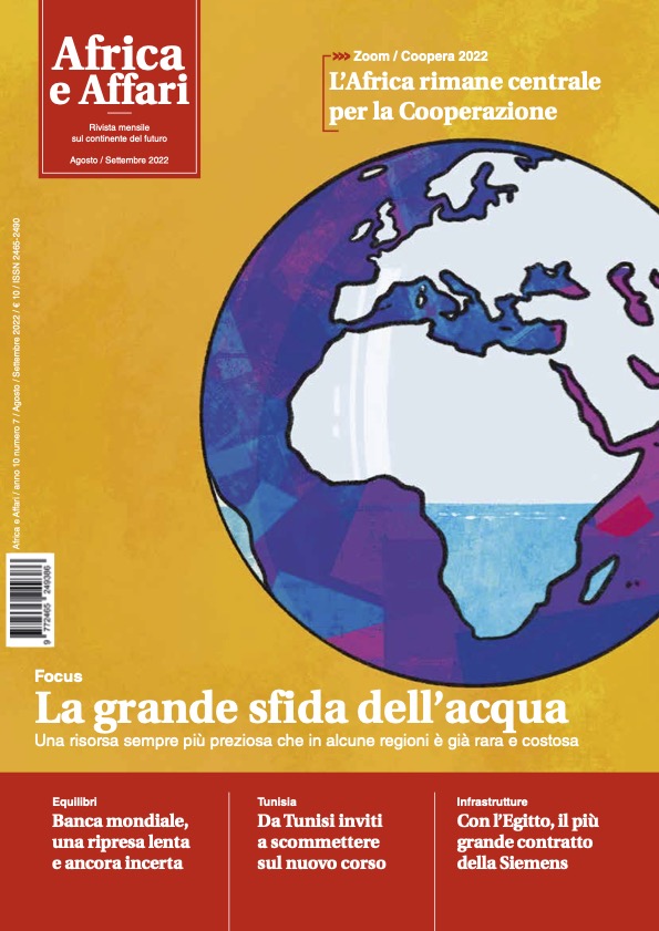 Africa Affari ago/sett 2022 La grande sfida dell'acqua rivista digitale
